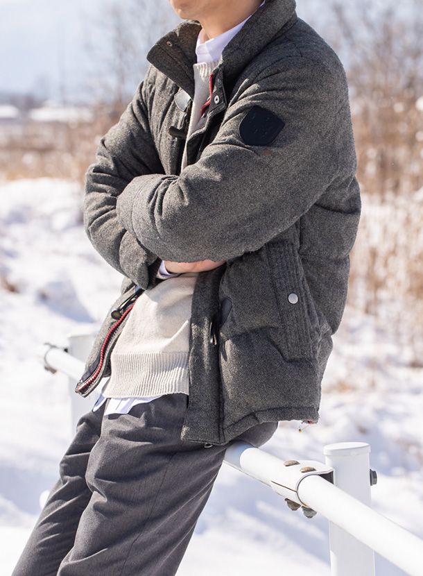 軽量ダウンジャケット